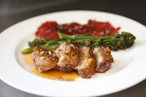 Duck a l'orange w Rosti