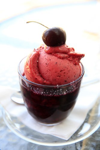 Champagne Jelly & Sorbet
