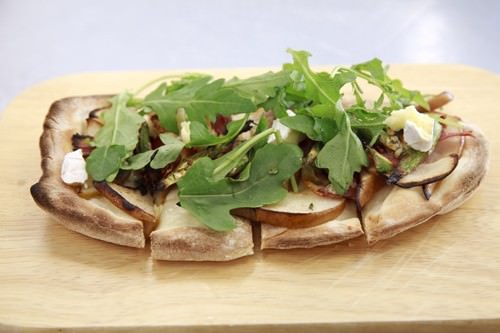Proscuitto, Pear & Brie Pizza