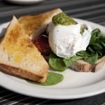 Retro Cafe Sourdough & Poached Eggs