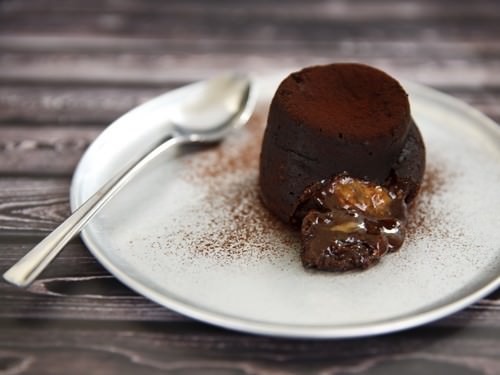Caramel Chocolate Fondant Caramel Chocolate Fondant