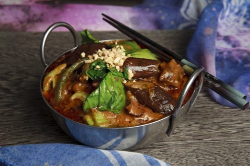 Slow Cooked Oxtail Kare-kare Slow Cooked Oxtail Kare-kare