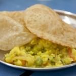 Vegetable Masala w Poori