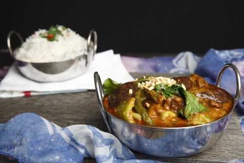 Slow Cooked Oxtail Kari Kari w Rice