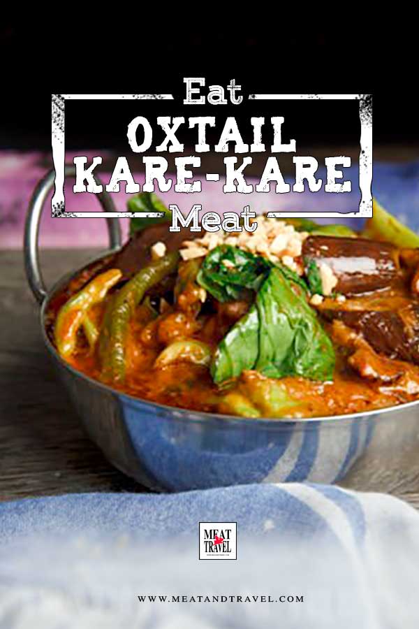 Slow Cooker Filipino Oxtail Kare-Kare Recipe - easy traditional filipino stew