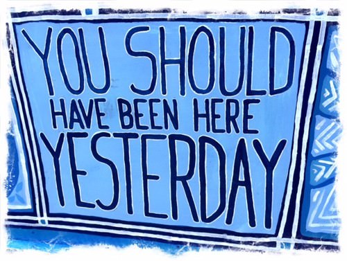 Signage at "Old Man Bar"