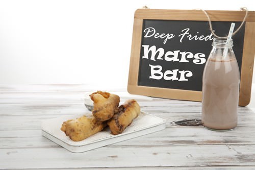 Deep Fried Mars Bar Sign