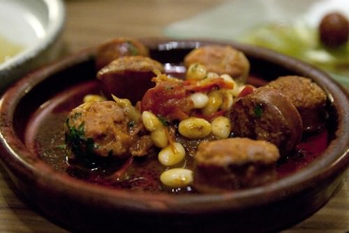 Parlour Wine Room - Chorizo w White Bean Cassolet