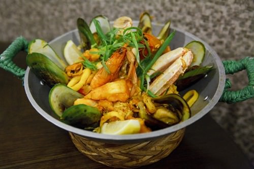 Seafood Paella - La Mesa