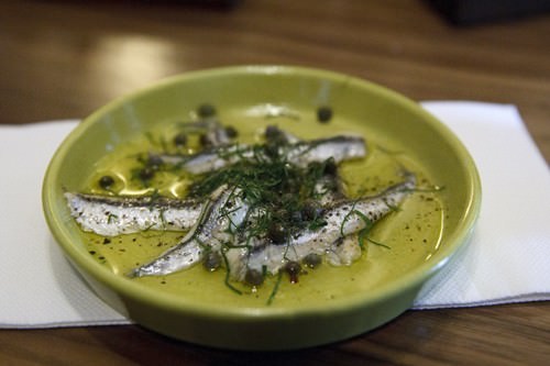 Marinated White Anchovy
