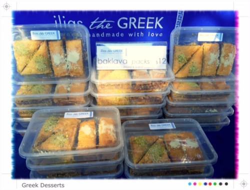 Greek Baclava Trays