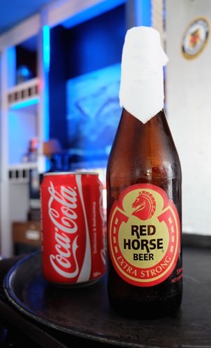 Beer and coke @ The Lighthouse