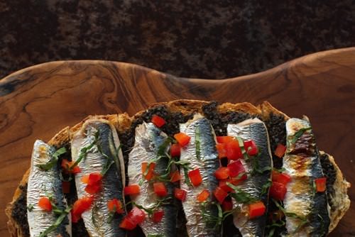 Grilled Sardines Entree