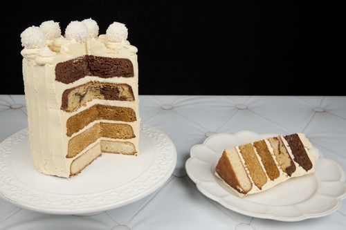 Chocolate Ombre Cake