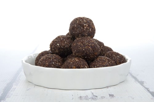 Vegan Chocolate Orange Protein Balls