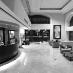 Lighthouse Marina lobby from the stairway