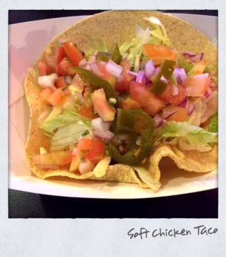 Mad Max Mexican Soft Chicken Taco