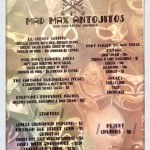 Mad Max Mexican Menu