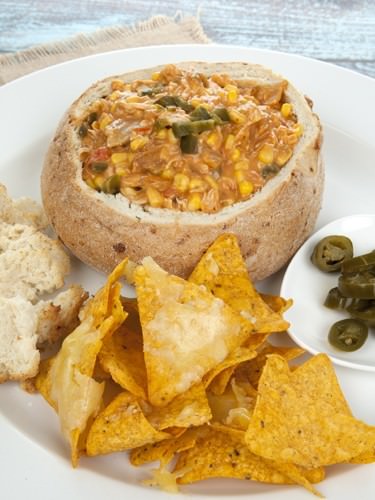 Mexican Chilli Dip w Nachos Mexican Chilli Dip w Nachos