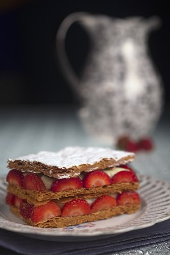 Strawberry Mille Feuille