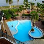 Swimming pool from the Lighthouse view deck