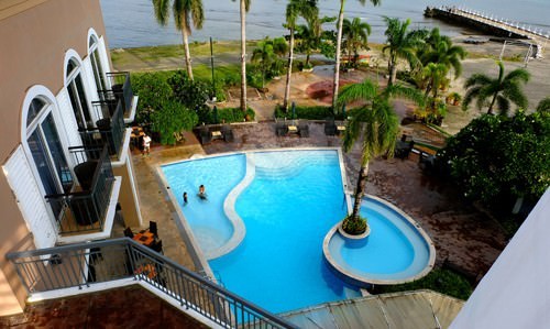 Swimming pool from the Lighthouse view deck