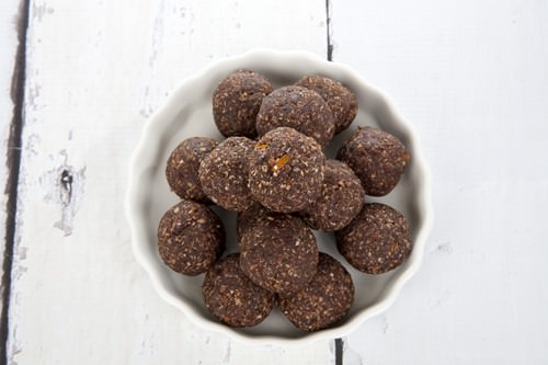 Vegan Chocolate & Orange Balls Vegan Chocolate & Orange Balls