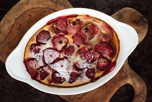 Strawberry Clafoutis