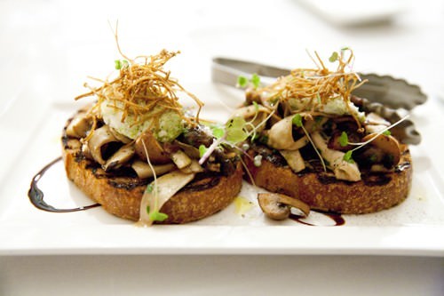 Mushroom Bruschetta