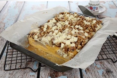 Sheet Cake in Tin Sheet Cake in Tin