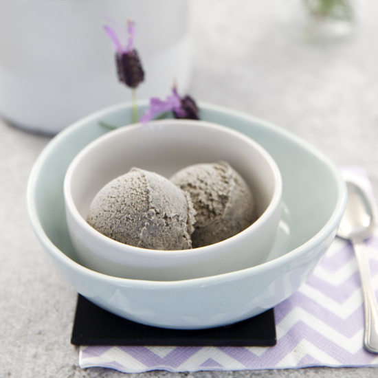 Black Sesame Ice Cream