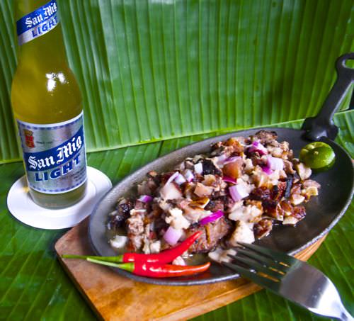 Sisig - with beer