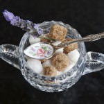 Cafe Elan Sugar Service with decorative spoon