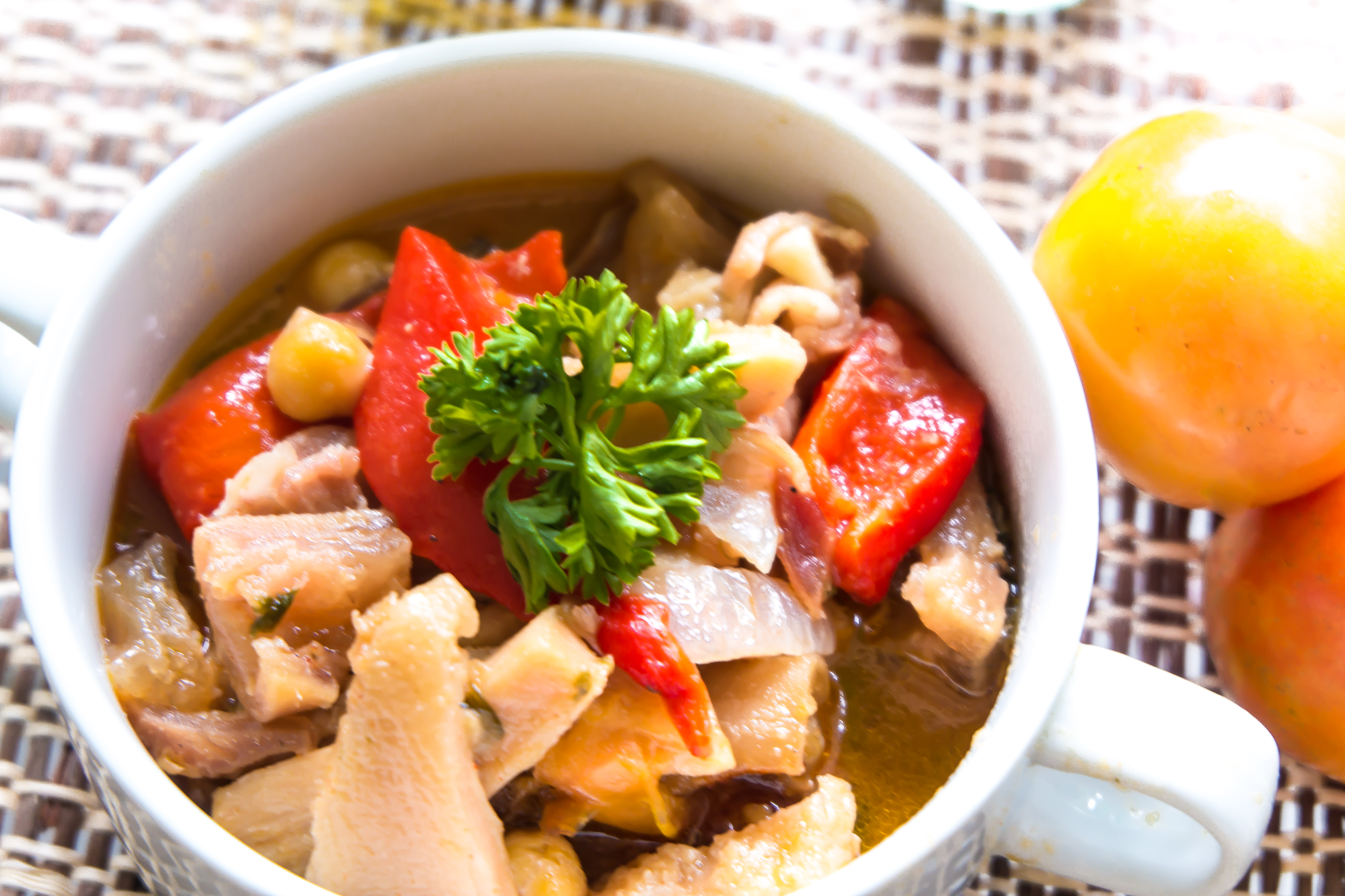 Filipino style Callos bowl