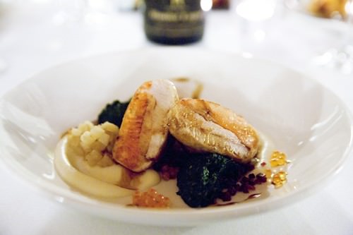 Salmon & Kingfish Parcel on Celeriac Puree