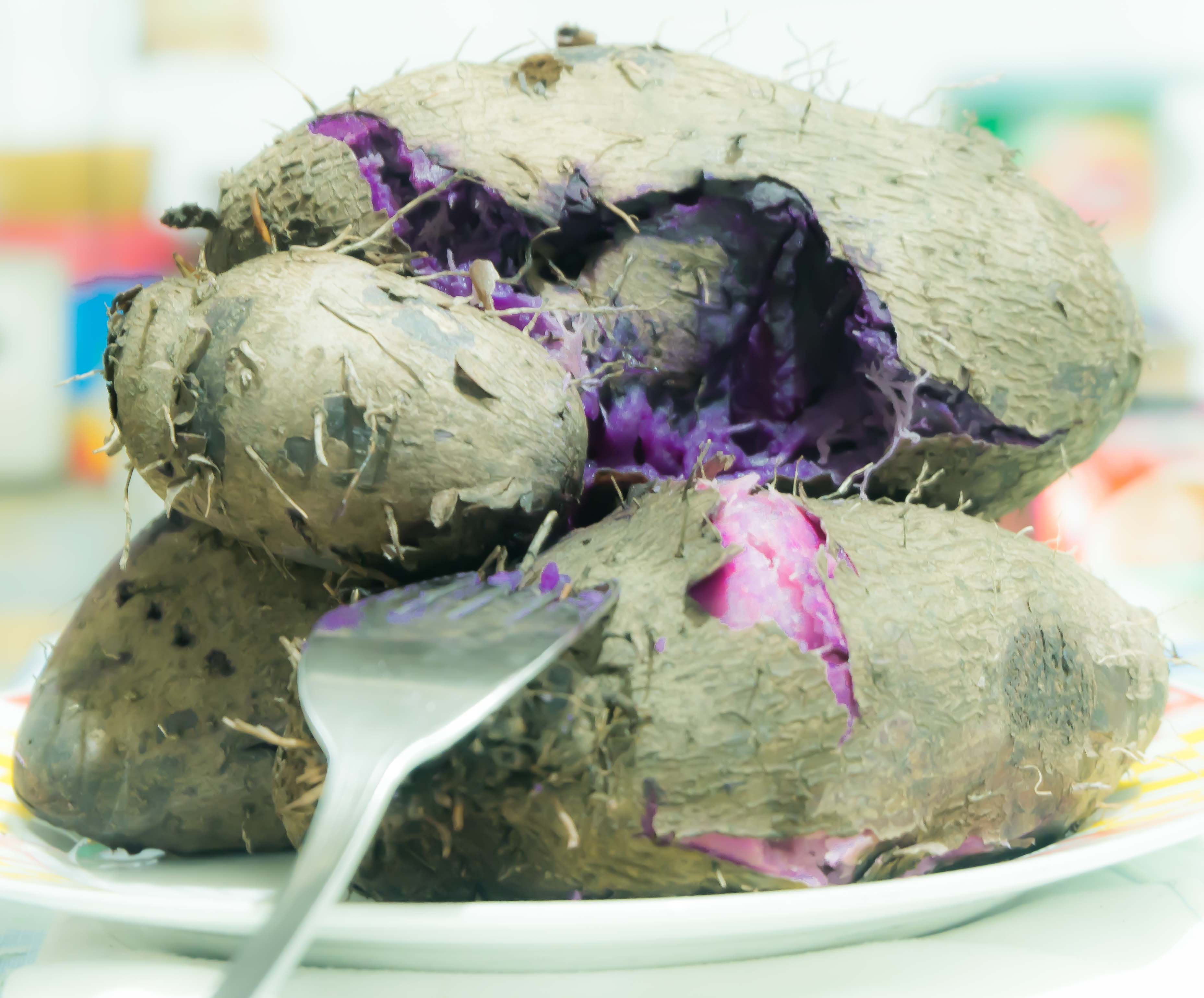 Ube-boiled