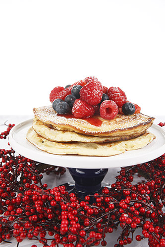 Mixed Berry Pancake Recipe