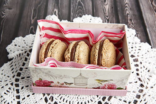 Boxed Macarons