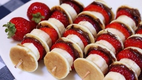 Piklet Nutella Kebabs with Fruit