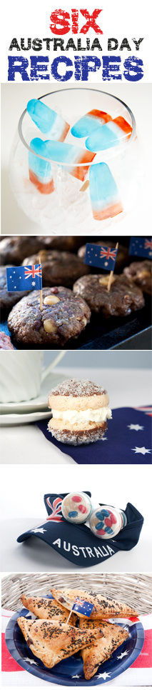 Australia Day Recipes Pin
