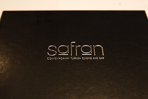 Safran Menu