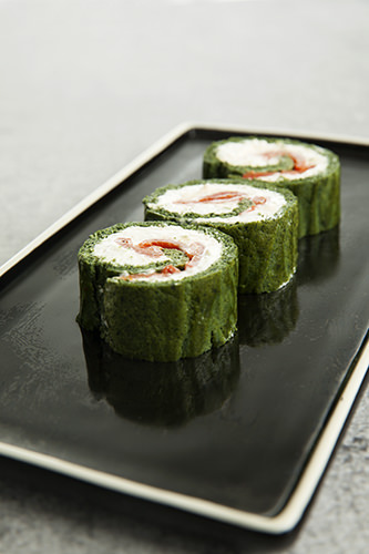 Spinach and Feta Roulade