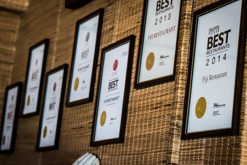 Fiji Restaurant - Plaques