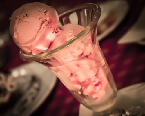 Palermo Restaurant - Strawberry Homemade Ice Cream