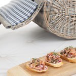 Superior Gold Salmon Bruschetta -Picnic Basket