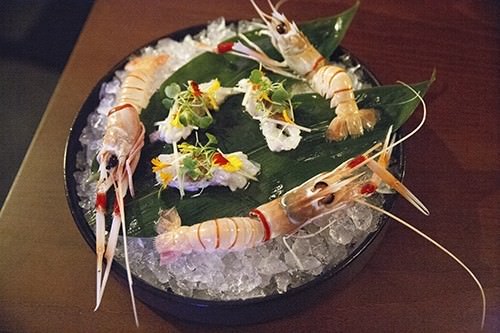 Scampi on Ice - Kiyomi Restaurant