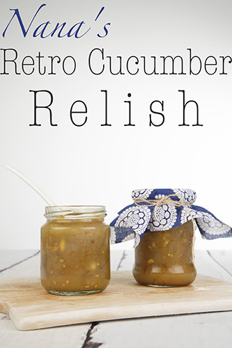 Cucumber Relish
