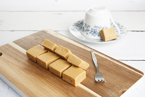 Salted Caramel Fudge - Made from scratch