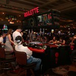 Vegas Excalibur Roulette Table