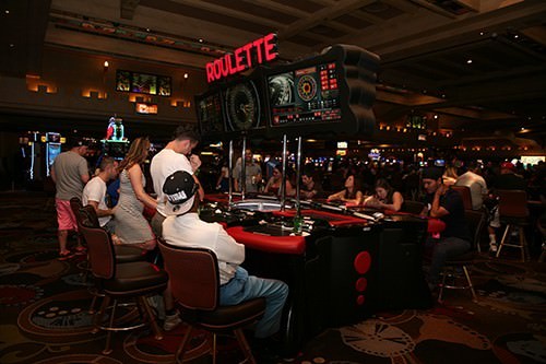 Vegas Excalibur Roulette Table